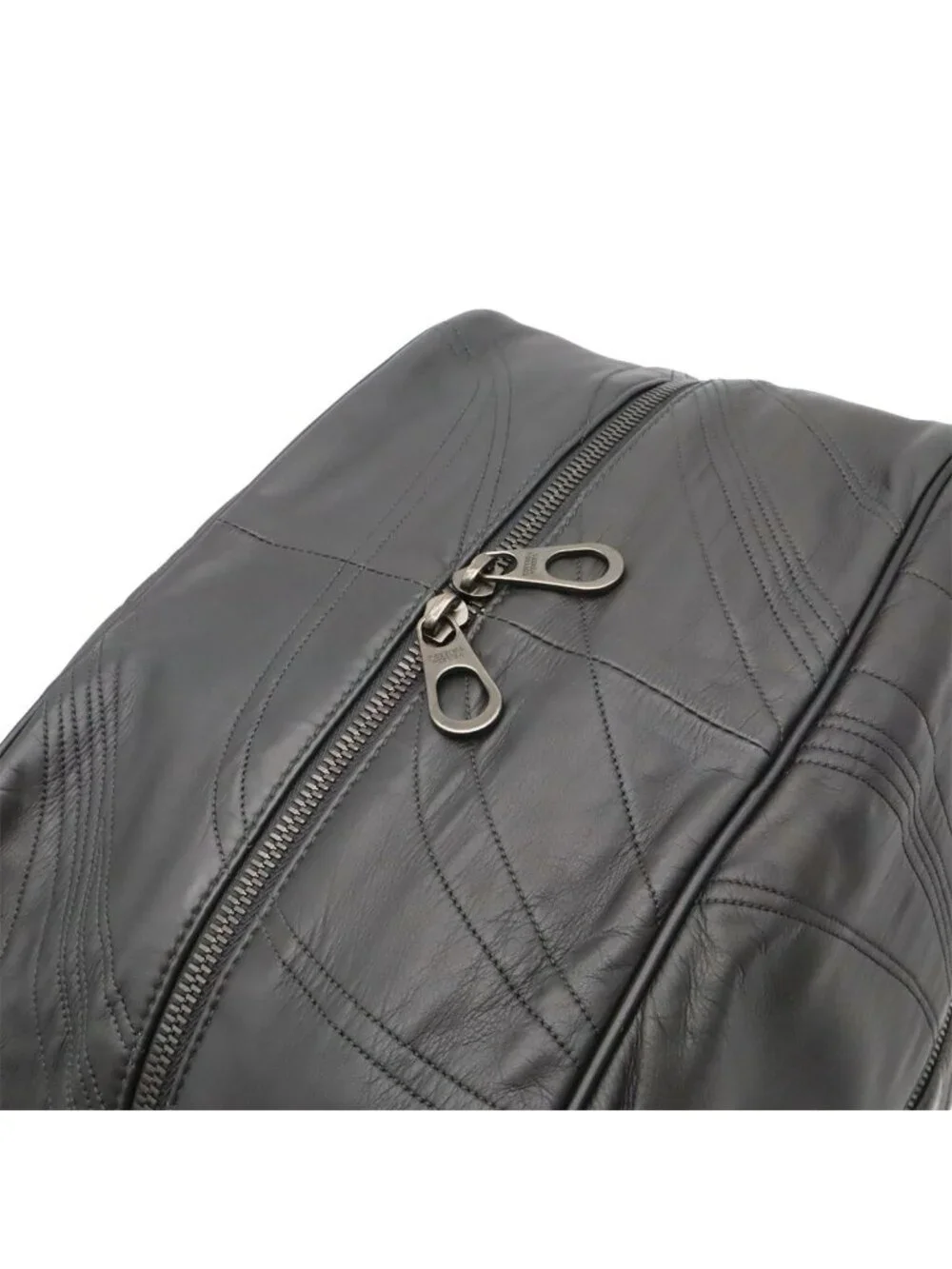 Bottega Veneta Quilted Shoulder Bag Nappa Leather Dark Gray